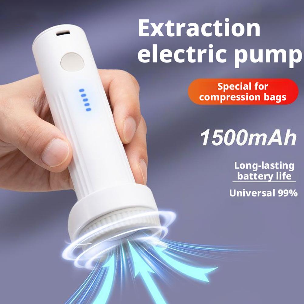 Vacuum Chamber Small - เครื่องปั๊มสุญญากาศไฟฟ้าแบบชาร์จ USB ประหยัดพื้นที่ จัดเก็บของสำหรับเดินทาง เครื่องซีลขนาดเล็กแบบอัดอากาศพร้อมปั๊ม