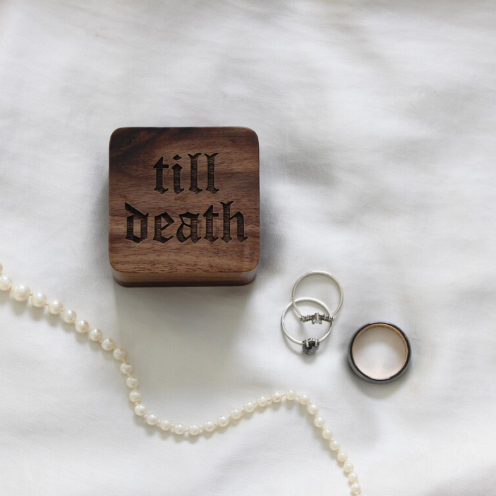 กล่องแหวนไม้วอลนัทแกะสลัก พร้อ - Wood Ring Blank บทวิจารณ์และราคา