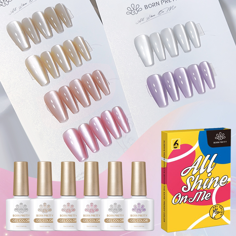 BORN PRETTY ชุดยาทาเล็บเจลแม่เ - Resin Glitter Pack บทวิจารณ์และราคา