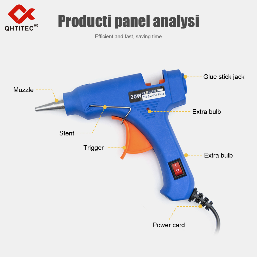 Jcd ปืนยิงกาวร้อนละลาย20W พร้อ - Heat Gun Small บทวิจารณ์และราคา