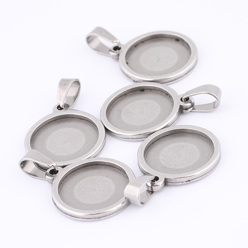 10pcs 15mm รอบ Cabochon การตั้ - Bezels Set Pendant บทวิจารณ์และราคา