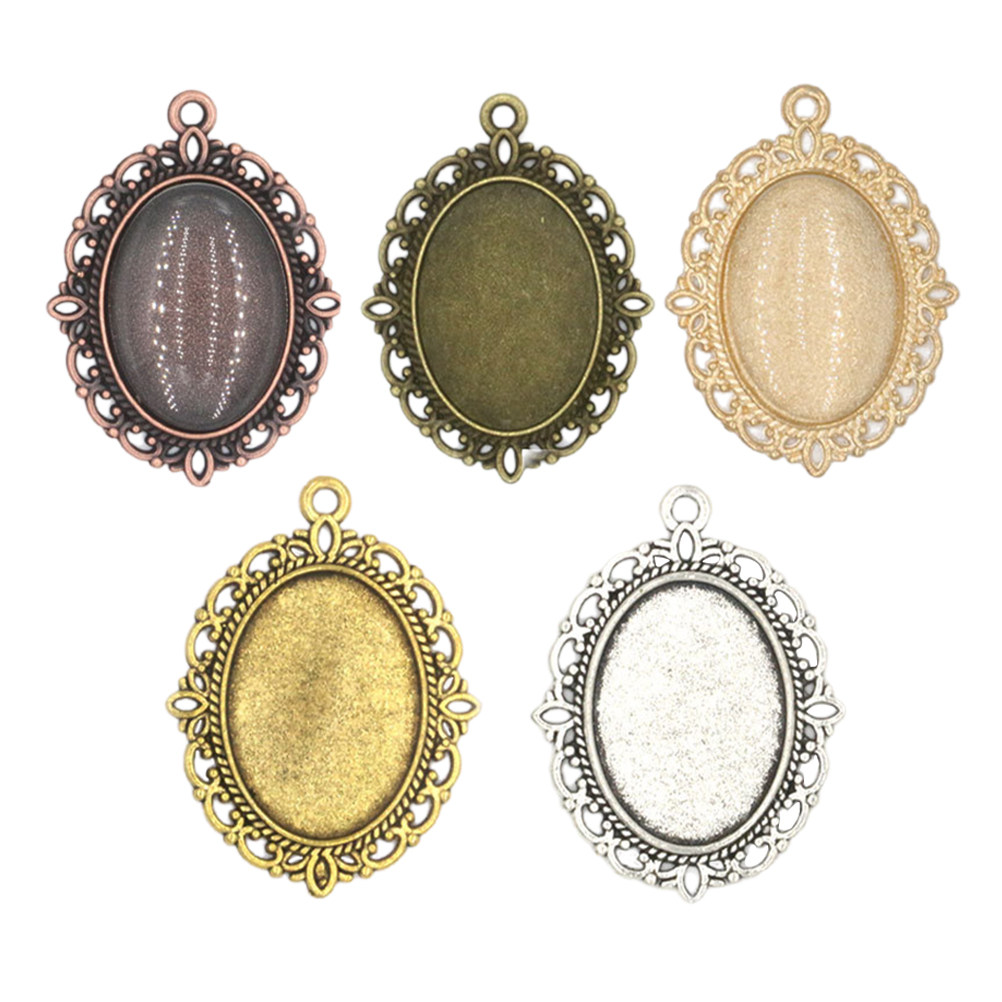 50 ชิ้น จี้อัญมณี ถาดจี้โลหะผส - Resin Crafts Diy บทวิจารณ์และราคา