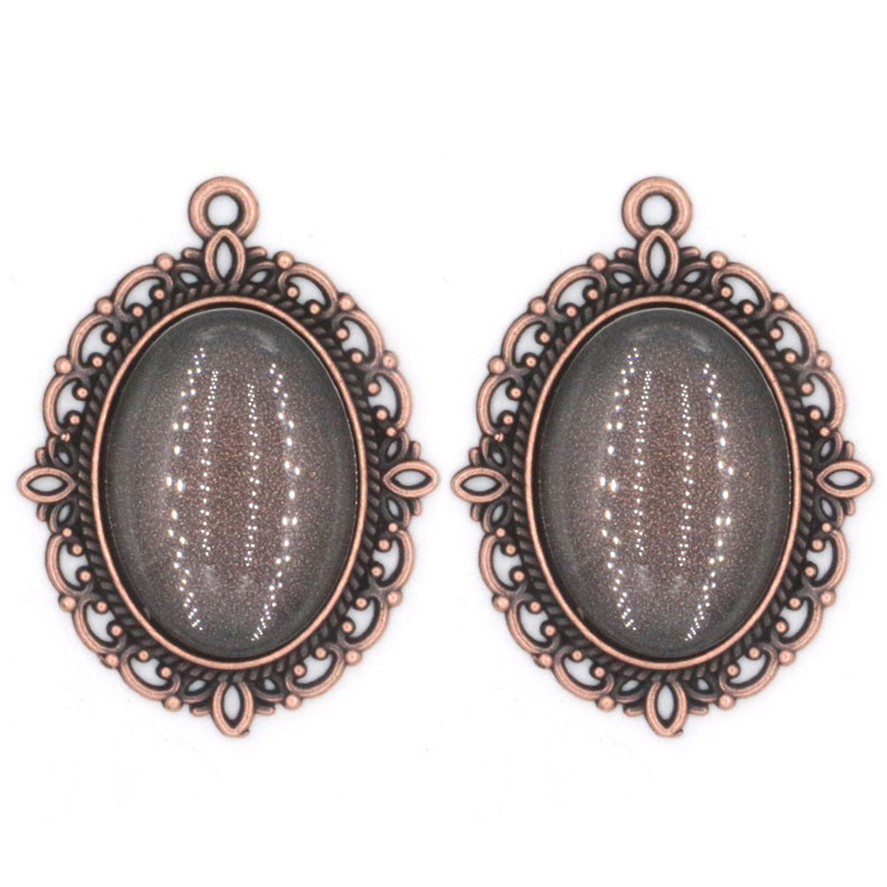 50 ชิ้น จี้อัญมณี ถาดจี้โลหะผส - Resin Crafts Diy บทวิจารณ์และราคา